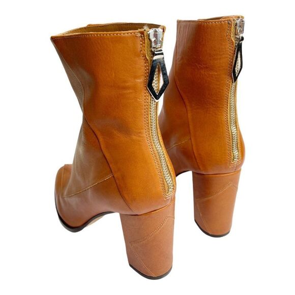 SYLVEN NEW YORK Almasi Leather Block Heel Boot  - Picture 5 of 12